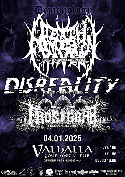 Demonology: Death Comes in Waves + Disreality + Frostgrab