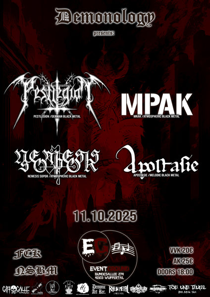 Demonology: PESTLEGION + Mrak + Nemesis Sopor + Apostasie