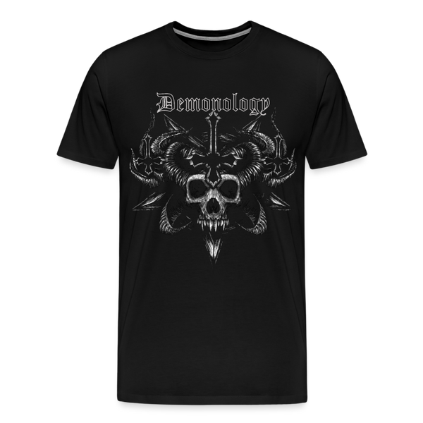 Demonology Evil Horned Demon Aazel T-Shirt - Schwarz