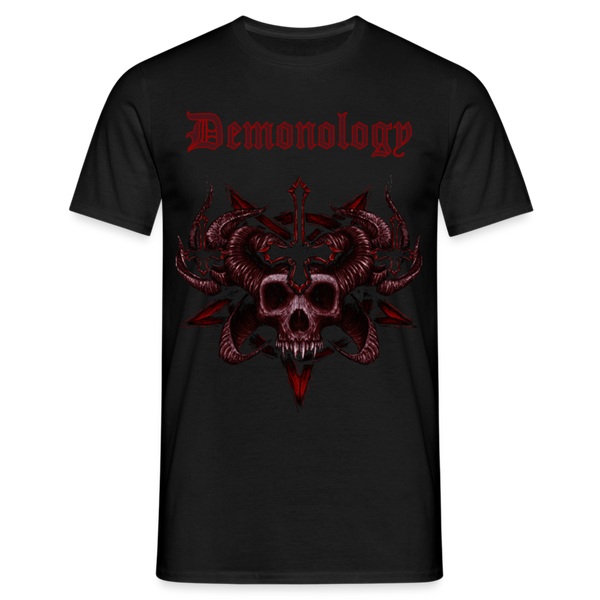 Demonology Aazel Contrast Colour Hoodie - Schwarz