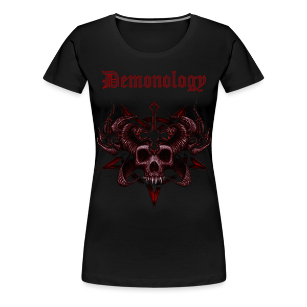 Demonology Aazel Women’s Premium T-Shirt - Schwarz