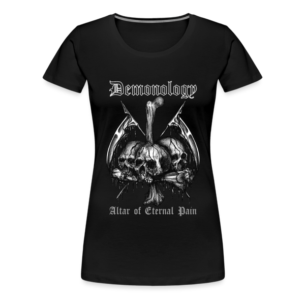 Demonology Der Altar des ewigen Schmerzes Women’s Premium T-Shirt - Schwarz