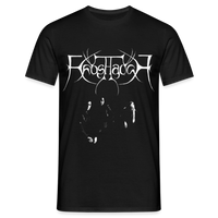 Frosthauch Apokalypse Logo Kurzärmeliges Short-Sleeve Unisex T-Shirt Black Metal - Schwarz