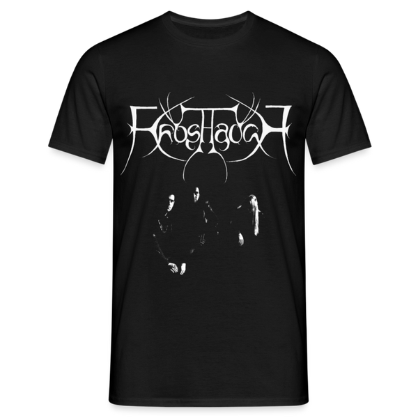 Frosthauch Apokalypse Logo Kurzärmeliges Short-Sleeve Unisex T-Shirt Black Metal - Schwarz