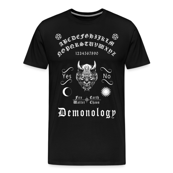 Demonology Demon Spirit Evocation Men’s Premium T-Shirt - Schwarz