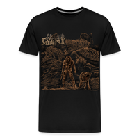 Sumrak Kama ot Kamyk Wolf Black Metal Shirt - Schwarz