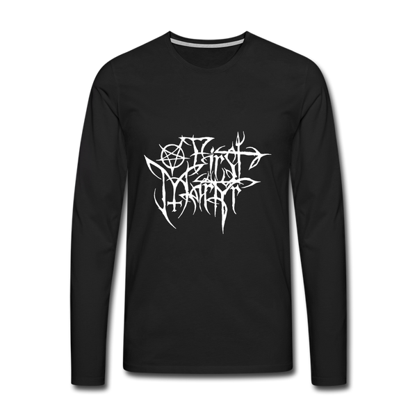 First Martyr Logo Black Metal Männer Premium Langarmshirt